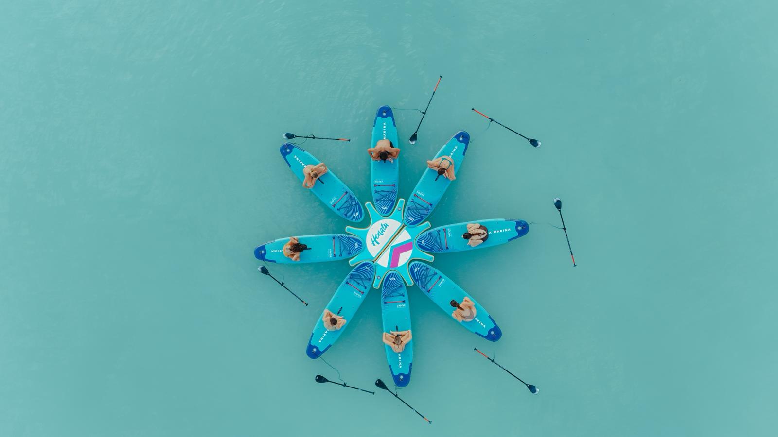 SUP Yoga Holbox class